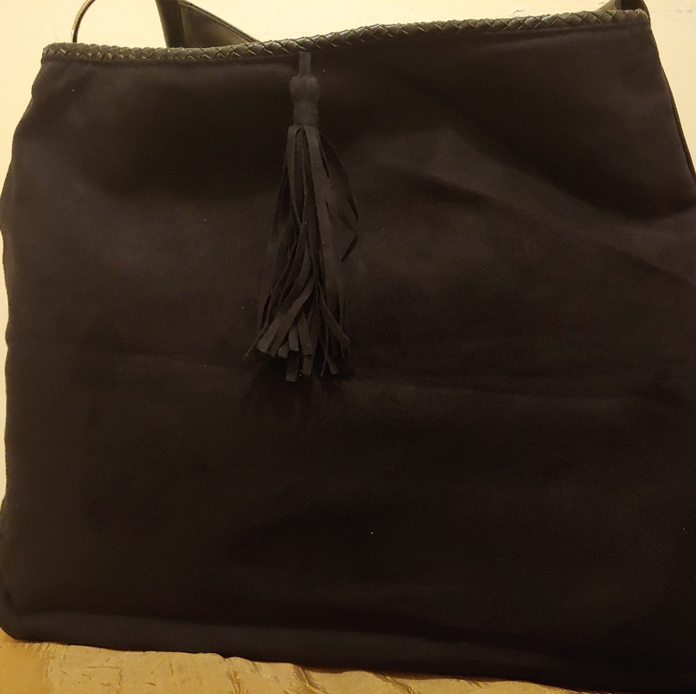 Mudd Black Suede Bag
